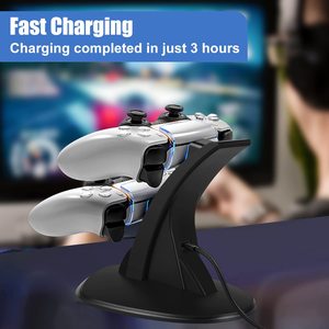 Stazione di Ricarica Wireless 2 in <span class=keywords><strong>1</strong></span> Multifunzione per Controller PS5 con Luce LED, Prezzo all'Ingrosso - Product Image 5