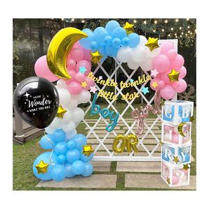 ชุดของขวัญลูกโป่งงานปาร์ตี้ Babyshower,อุปกรณ์ตกแต่งฉากหลังโต๊ะของชำร่วยเพศเปิดเผยที่อาบน้ำทารกสำหรับเด็กผู้หญิงหรือเด็กผู้ชาย - Product Image 1