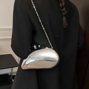 Bolso de Mano de Acrílico con Patrón de Mármol para Mujer, Bolso de Noche de Forma Irregular, Bolso Bandolera de Moda con Cadena Desmontable - Product Image 4