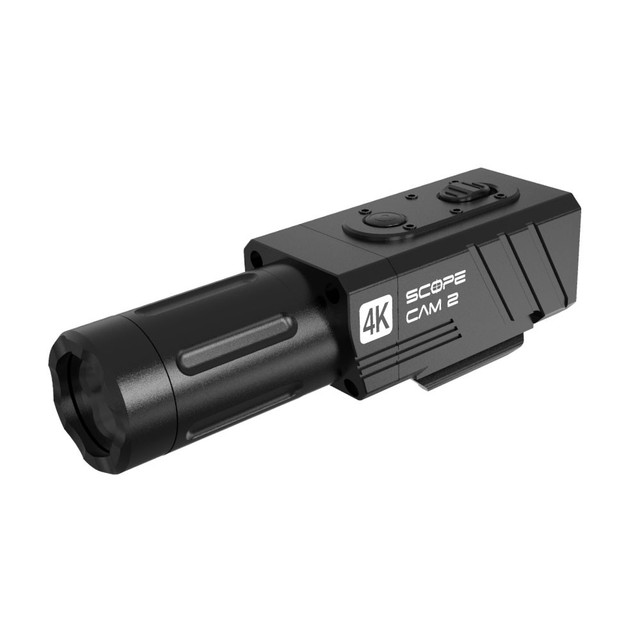 RunCam 4K Hunting Action Camera ScopeCam2 Waterproof Shockproof Zoom Hunting Camera with Built-in Pica-Tiny Rail Mount