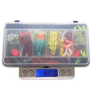 Venta al por mayor 205 piezas anzuelo <span class=keywords><strong>de</strong></span> cebo duro suave, Rana, lubina <span class=keywords><strong>de</strong></span> rayas blancas, <span class=keywords><strong>pez</strong></span> mandarín, kit <span class=keywords><strong>de</strong></span> señuelo <span class=keywords><strong>de</strong></span> <span class=keywords><strong>agua</strong></span> <span class=keywords><strong>de</strong></span> mar <span class=keywords><strong>de</strong></span> <span class=keywords><strong>agua</strong></span> <span class=keywords><strong>dulce</strong></span> - Product Image 5