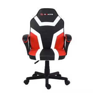 Chaise de jeu ergonomique moderne pivotante pour enfants, siège d'ordinateur confortable pour joueurs PC, avec vérin à gaz à 2 niveaux - Product Image 1