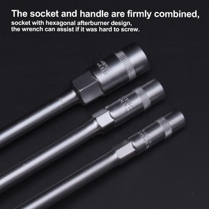 Cứng Công Cụ Chuyên Nghiệp Tùy Chỉnh 10Mm T-Loại Crv Xử Lý Phổ Ổ Cắm Cờ Lê Thiết Lập - Product Image 4