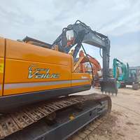 Excavatrice Hyundai 305LC 9T d'occasion en bon état, faible nombre d'heures, châssis renforcé, zéro défaut, idéale pour les travaux de construction lourds