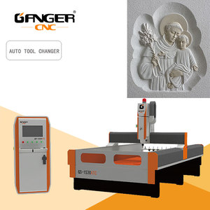 Ganger <span class=keywords><strong>1325</strong></span> đá cẩm thạch Granite đá <span class=keywords><strong>CNC</strong></span> <span class=keywords><strong>Router</strong></span> cắt bia mộ <span class=keywords><strong>CNC</strong></span> ngọc khắc máy cho gạch và viên bi - Product Image 1
