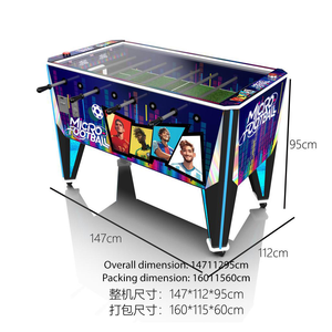 Máquina de Juegos de Mesa Operada con Monedas de Alta Calidad, Máquina de Juego de Fútbol para Adultos y Niños - Product Image 5