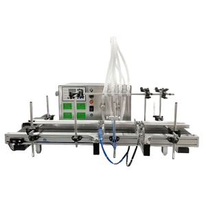 Machines de remplissage entièrement automatiques à pompe magnétique pour chocolat, lait de soja, confiture, ketchup, cola, huile comestible, émulsion, essence, désinfectant pour les mains - Product Image 1