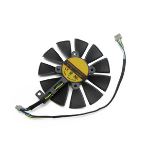 พัดลมระบายความร้อน4Pin RX470 RX570 FDC10U12S9-C 88มม. สำหรับ arez Asus <span class=keywords><strong>Radeon</strong></span> <span class=keywords><strong>RX</strong></span> <span class=keywords><strong>470</strong></span> 570 580 EXPEDITION OC กราฟิกการ์ด - Product Image 6