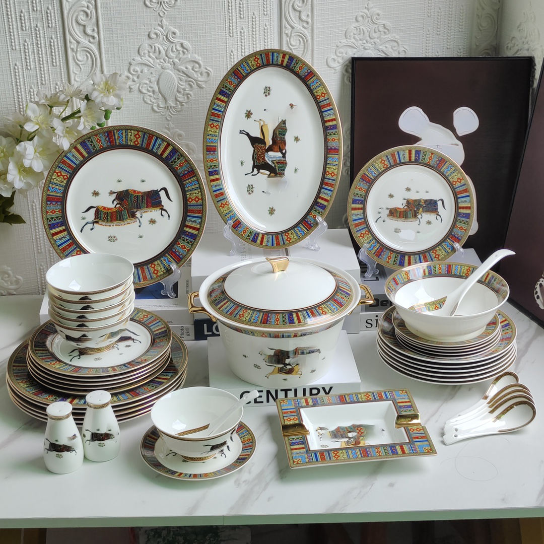 43pcs dinner set