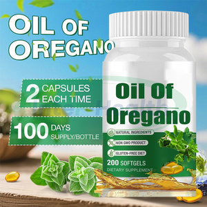 Cápsulas de Aceite de Orégano Orgánico Ausreson OEM, Apoyo Inmunológico y Antioxidante, Cápsulas de Aceite de Orégano con Aceite de Semilla Negra - Product Image 2