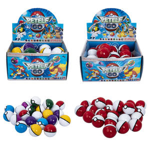 Figurine d'action Elf Ball, cadeaux de Noël pour enfants, jouets promotionnels Pocket Monster <span class=keywords><strong>Pokeball</strong></span> en mousse PU et plastique - Product Image 1
