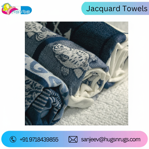 Serviette de bain en jacquard à motif élégant, tissage décoratif, super douce, meilleure qualité, 100% coton, écologique, séchage rapide - Product Image 1