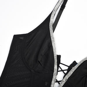 Женский комплект из двух предметов, бюстгальтер и стринги, сексуальное эротическое белье - Product Image 2