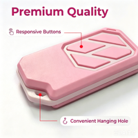 Control Remoto Automático para Puerta de Garaje y Portón RF de 280-870MHz con Código Fijo y Código Variable, Impermeable