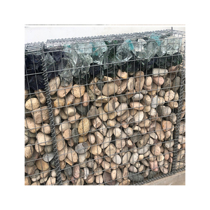 Rete metallica intrecciata in gabbione zincata ad Anping rinforzata 1m x 1m x 2m scatola di gabbioni 200x100x50 - Product Image 4