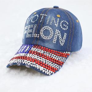 Voting Felon Cap Bling Desantis Red Color 2025 Algodón Red Gulf of America Gorra de béisbol - Product Image 2