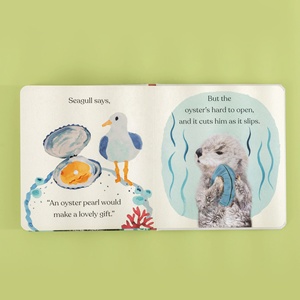 Impresión de Libros de Cartón para Bebés Personalizados, Libro de Cuentos 'Mamá <span class=keywords><strong>Te</strong></span> Ama', Cartón Grueso con Esquinas Redondeadas, Impresión a Todo Color, Fábrica de Impresión Infantil - Product Image 1