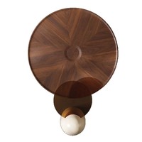 Table basse élégante unique minimaliste et luxueuse en bois nordique Table à thé pour salon