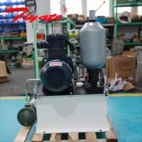 Système hydraulique antidéflagrant avec groupe motopropulseur, refroidisseur d'eau, accumulateur tampon et surveillance numérique de la pression