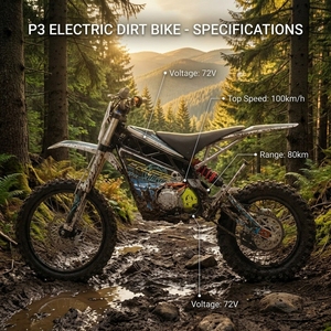 Motocicleta eléctrica Arctic Leopard Xe Pro Style 9000w 80V 110km/h de alto torque para adultos, todoterreno, <span class=keywords><strong>supermoto</strong></span>. - Product Image 2