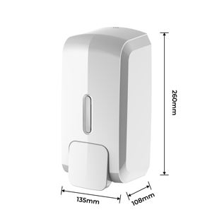 Dispensador de Jabón Líquido Manual de Pared, Moderno y Ecológico de Plástico FANDA - Product Image 6