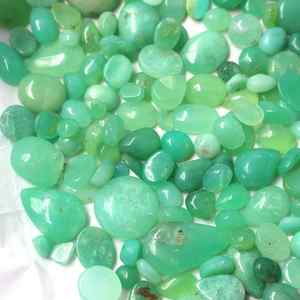 Cabujón de piedras preciosas sueltas de ónix Natural superior, fabricación de joyas finas, forma mixta, 100 Uds. Luz - Product Image 2