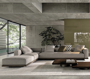 Juego de Sofás de Bambú Ecológico Moderno y Lujoso para Sala de Estar con Sillones Tipo Trono y Mesas Auxiliares, Muebles para el Hogar - Product Image 2