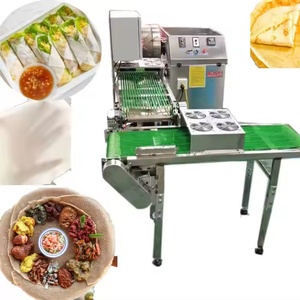 Máquina para Crepas/Panqueques de Acero Inoxidable 304, Motorizada, de Alta Capacidad, 20 Unidades/Minuto, para Estación de Servicio, 220V/380V - Product Image 2