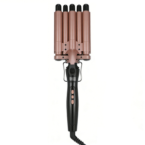 Rizador de Pelo Digital de 4 Barriles, 110-210°C, 16MM, 125W, Doble Voltaje, Ondulador con Pantalla LCD y Control Inteligente para Ajustar la Temperatura de Peinado - Product Image 5