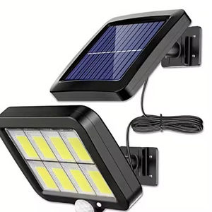 Outdoor Solar Powered Garden <b>Lamp</b> IP65 Waterproof <b>Battery</b> Operated <b>LED</b> Motion Sensor Wall Light - Product Image 5