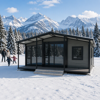 Maison conteneur modulaire pliable respirante Jiezhu – Épaisseur standard/épaisseur renforcée – Solutions graphiques – Hébergement en dortoir