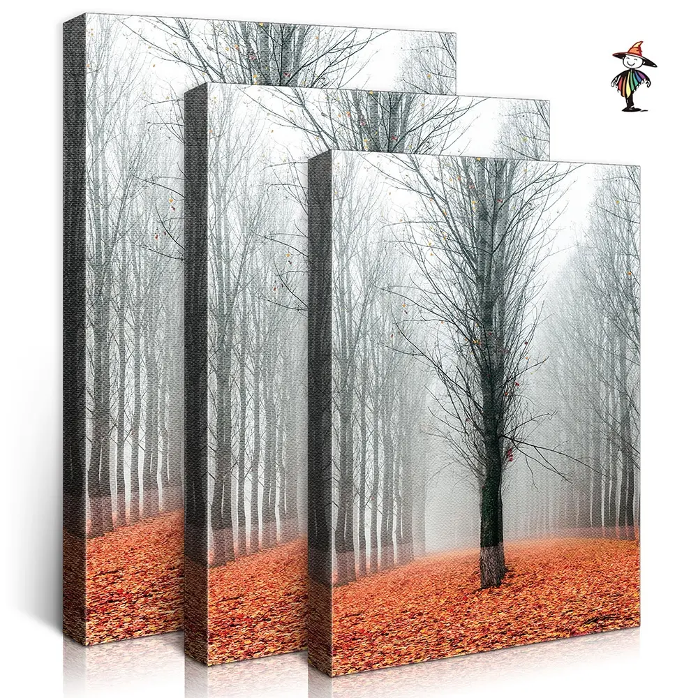 High Quality Landscape paintings Trees Acrylic Wall Arts Frameless Painting