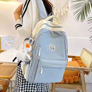 Wholesale Unisex Large Capacity Schoolbag Multifunctional Casual <b>Backpack</b> Zipper Multiple Colours for Fashionable Teenagers - Product Image 1