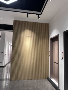 <span class=keywords><strong>Porte</strong></span> <span class=keywords><strong>de</strong></span> rail cachée <span class=keywords><strong>de</strong></span> mur intérieur en bois solide minimaliste moderne avec la charnière invisible finie pour l'usage <span class=keywords><strong>de</strong></span> chambre à coucher ou d'appartement - Product Image 2