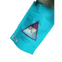 Sacs en mylar 1lb Pochettes personnalisées à fermeture éclair résistantes aux enfants pour Ca