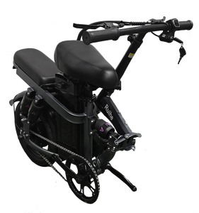 Ruihe D6 14-inch Foldable <b>Fat</b> Tire Electric Road Bike 48V Electric Assisted Steel <b>Frame</b> for Children Disc Brake Braking System - Product Image 4
