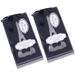 Best Friend Gifts Souvenir Silver France Paris Abrebotellas de cerveza para herramientas de barra - Product Image 1