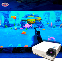 Jeu de projection éducatif AR avec écran tactile pour la peinture magique sur mur, idéal pour les salles sensorielles
