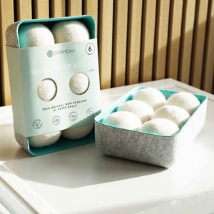 Laundry Products 100% New Zealand Wool <b>Dryer</b> Balls XL Felt Box Natural <b>Fabric</b> <b>Softener</b> Wool <b>Dryer</b> Balls XL Felt Box - Product Image 1