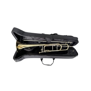 Trombón Tenor SEASOUND OEM JYTB506, Instrumento Musical <span class=keywords><strong>de</strong></span> Latón con Vara <span class=keywords><strong>de</strong></span> Afinación Dorada, Clave Bb/F - Product Image 5