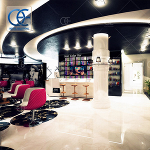 Attrezzature per parrucchieri Design personalizzato espositore per parrucchieri vetrina forniture di bellezza negozio mobili specchi per parrucchieri - Product Image 6