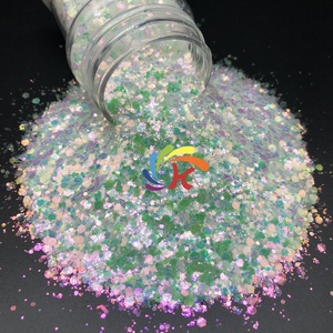 Glitter Misto Bianco Opale in Bulk <span class=keywords><strong>per</strong></span> Nail Art, <span class=keywords><strong>Decorazioni</strong></span> Natalizie in Poliestere - Product Image 1
