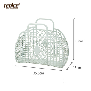 Table pliable en gros avec paniers <span class=keywords><strong>de</strong></span> rangement en plastique en osier sac <span class=keywords><strong>de</strong></span> panier <span class=keywords><strong>de</strong></span> <span class=keywords><strong>fruits</strong></span> et légumes suspendu 100 compte 15 jours <span class=keywords><strong>de</strong></span> <span class=keywords><strong>livraison</strong></span> - Product Image 4