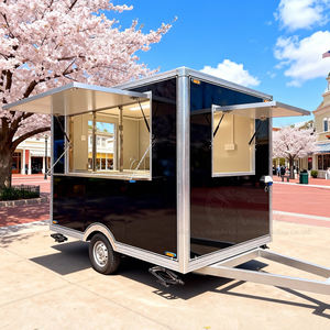 屋外商業用フードトラック＆トレーラー、フルキッチン、カスタムLEDサイン、キャンディーサービス、ステンレス鋼構造、防錆 - Product Image 2