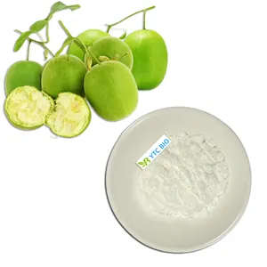 Chất lượng cao chất làm ngọt mogroside vàng-trắng đến nâu bột mịn TLC ngọt V 25% nhà sư chiết xuất từ quả