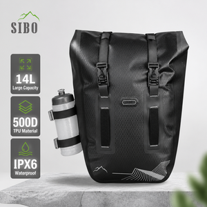 Bolsa Impermeable de TPU para <span class=keywords><strong>Bicicleta</strong></span>, Bolsa de Transporte para <span class=keywords><strong>Bicicleta</strong></span> Eléctrica, <span class=keywords><strong>Mochila</strong></span> de Ciclismo para <span class=keywords><strong>Bicicleta</strong></span> de Montaña, Bolsa Trasera para Portaequipajes - Product Image 4