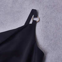 Robe de soirée sexy en satin de soie respirante, dos nu, longueur genoux, pour femmes, taille unique, silhouette droite