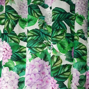 50 motifs floraux frais en soie et <span class=keywords><strong>lin</strong></span>, <span class=keywords><strong>tissu</strong></span> d'impression numérique à jet d'encre, vente en gros - Product Image 2