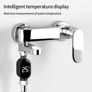 Afficheur de température d'eau instantané, moniteur numérique de température d'eau, dispositif de contrôle de température sûr pour robinet - Product Image 5
