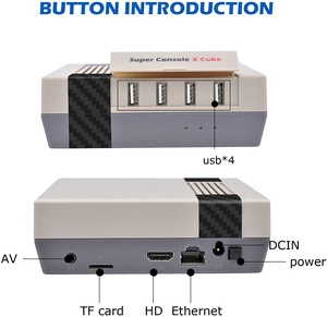 2024 Super X Cube 64GB/128GB/256GB Tarjeta TF 50000 + Consola de videojuegos de juegos clásicos - Product Image 5